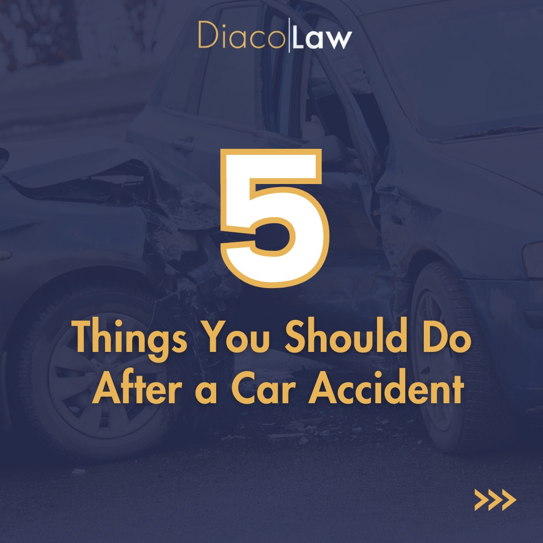 5 Things You Should Do After a Car Accident
