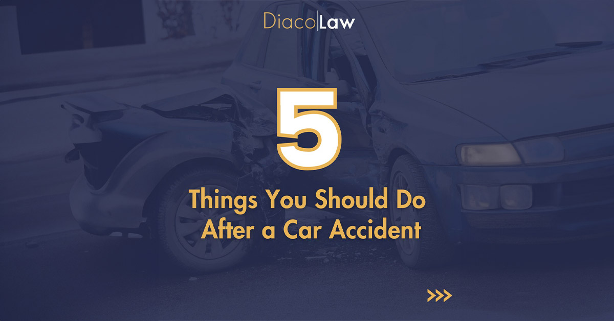 5 Things You Should Do After a Car Accident
